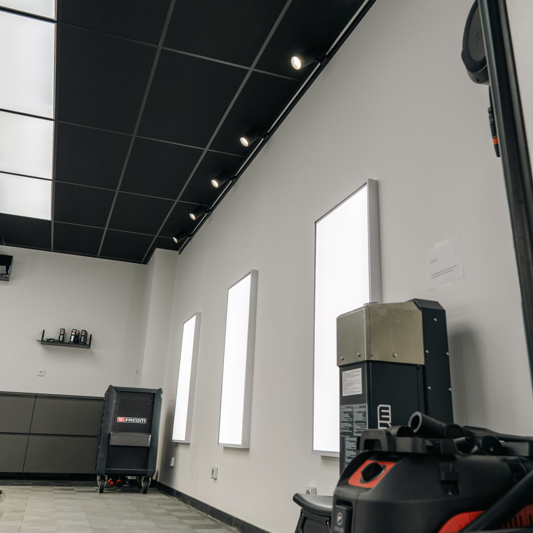 Eclairage du studio ByFab