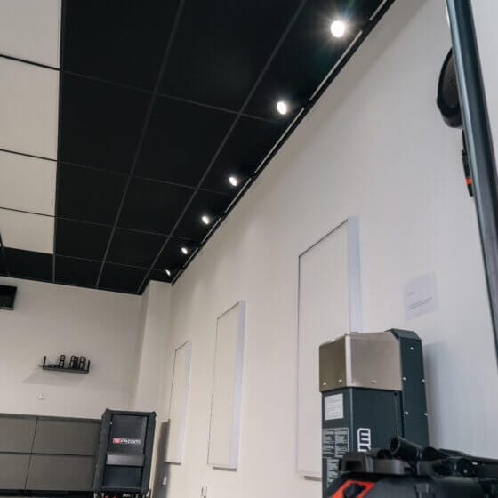 Studio éclairage plafond