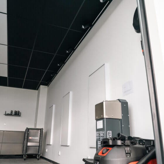 Studio éclairage éteint